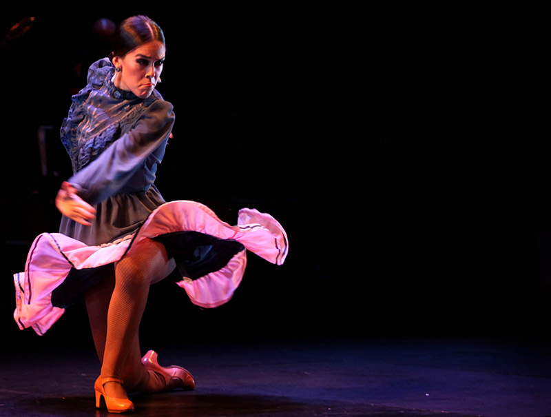 Patricia Guerrero al baile