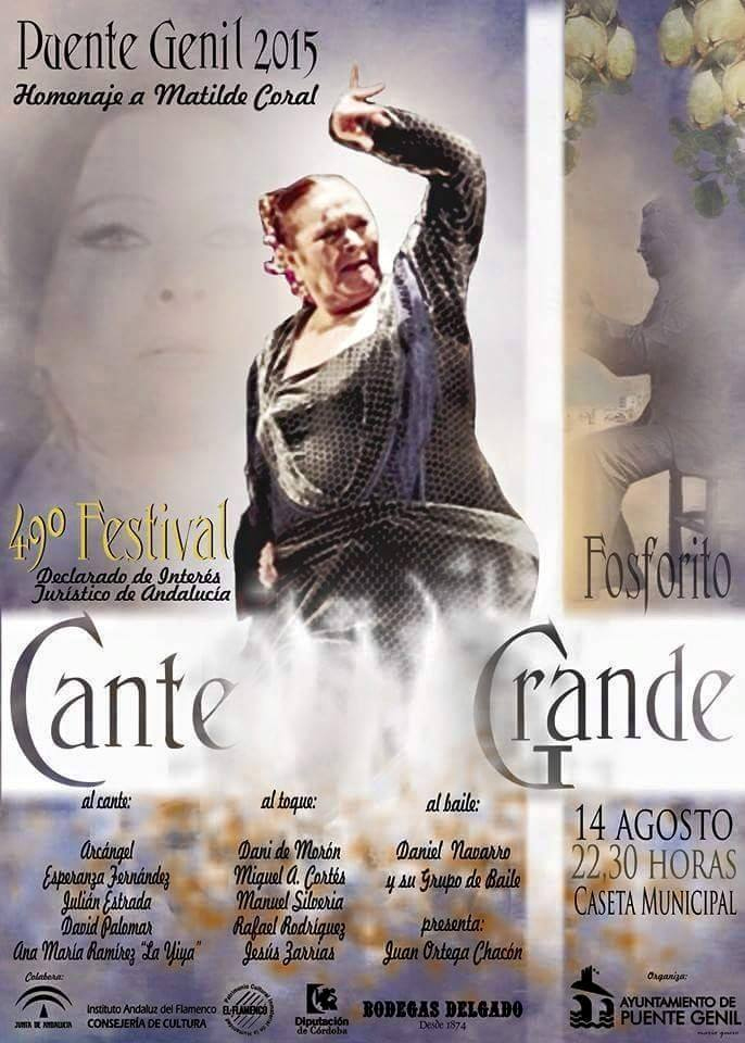 49º Festival Cante Grande Fosforito de Puente Genil 2015