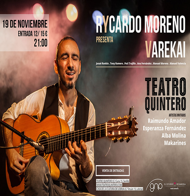 Rycardo Moreno en Sevilla