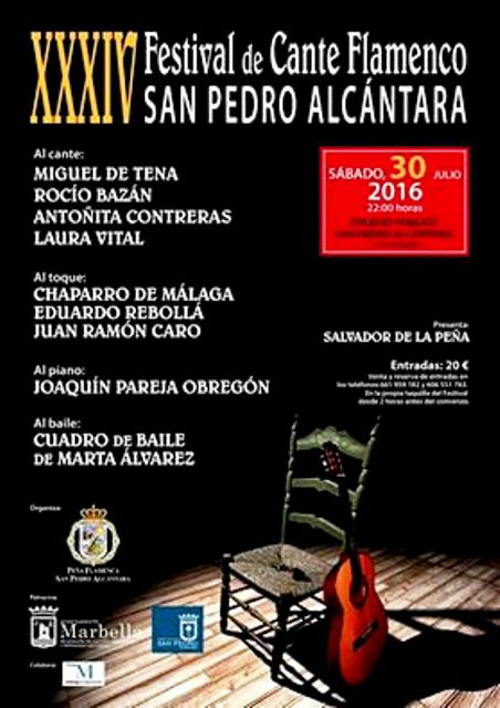 XXXIV Festival de Cante Flamenco - San Pedro de Alcántara