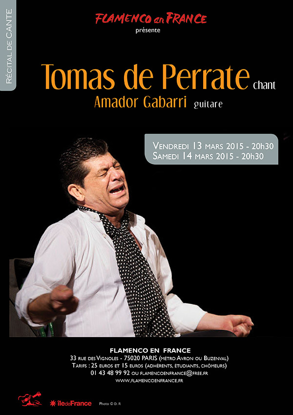 Tomás de Perrate - Flamenco en France