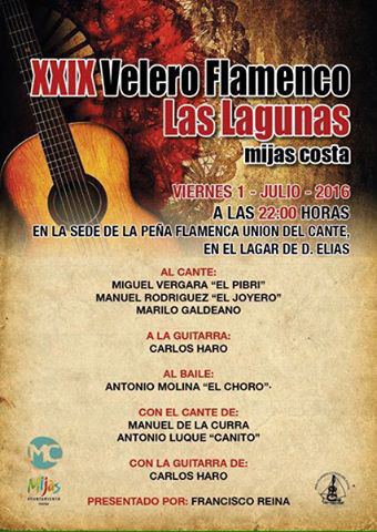 XXIX Velero Flamenco Las Lagunas - Mijas Costa