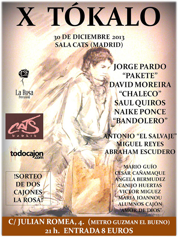 X Tókalo - Cajón Flamenco