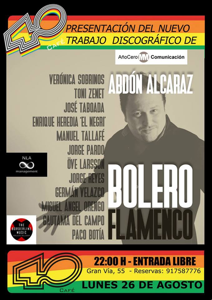ABDÓN ALCARÁZ presenta BOLERO FLAMENCO