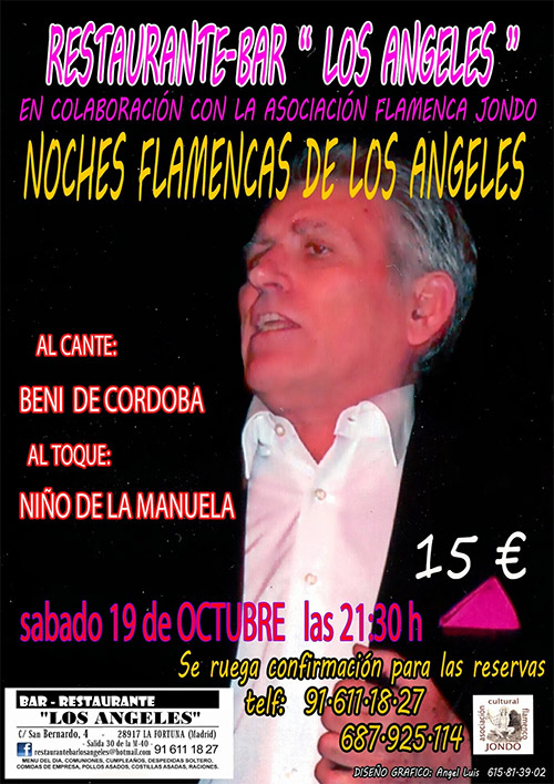 Beni de Córdoba - Noches flamencas de Los Ángeles