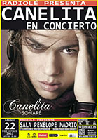Canelita en concierto