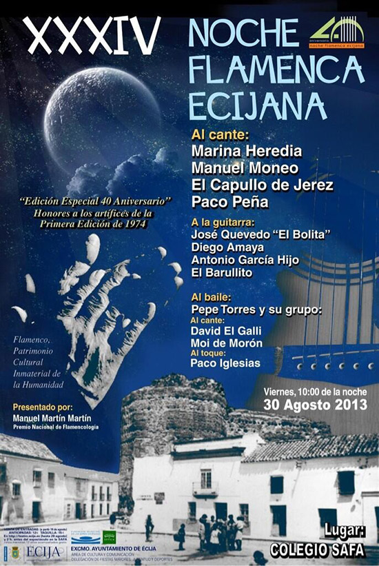 XXXIV Noche Flamenca Ecijana