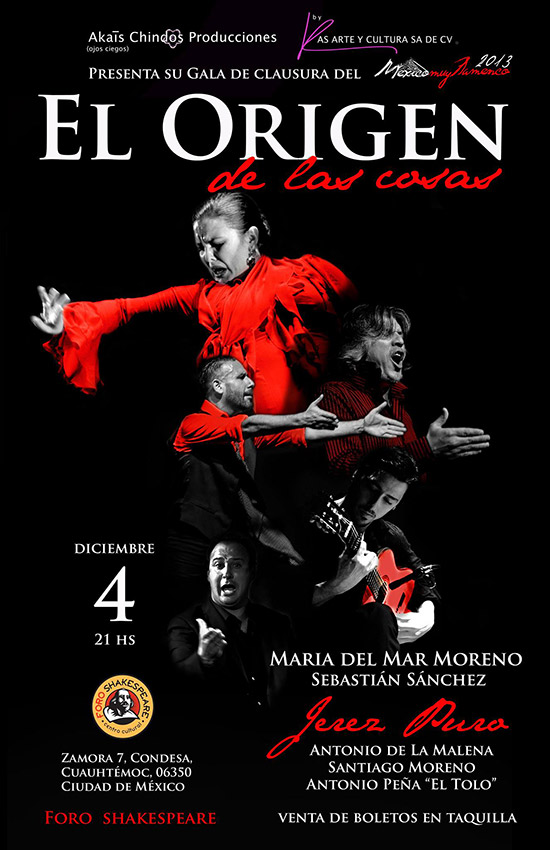 Cía. María del Mar Moreno - El origen de las cosas - Ciudad de Mexico