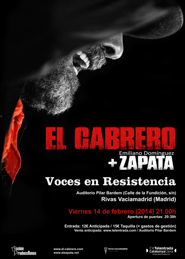 EL CABRERO & Emiliano Domínguez  ZAPATA en Rivas - Madrid