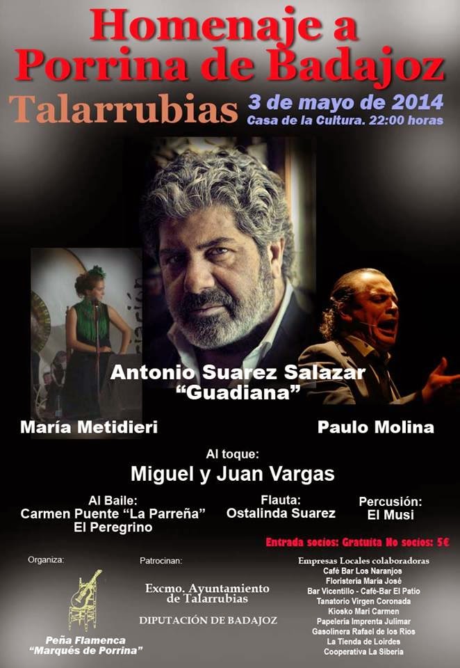 Homenaje a Porrina de Badajoz