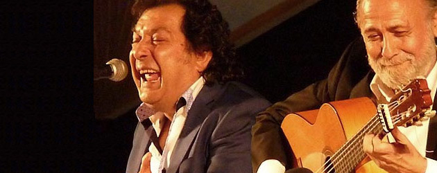 Juan Villar en la Sala García Lorca de Madrid. Ciclo Sagas del Cante.