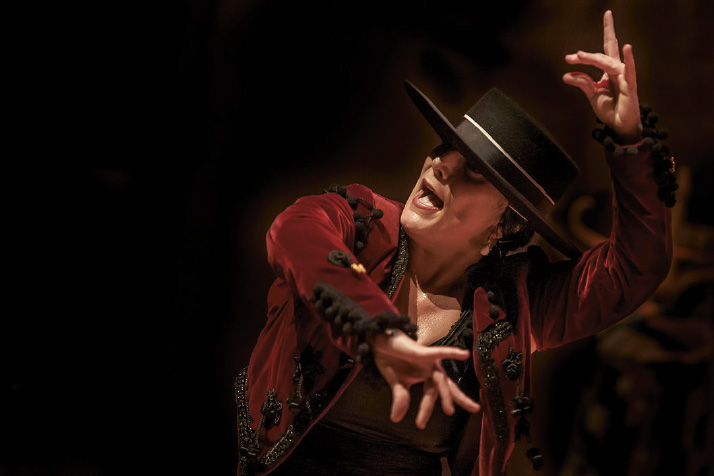 La Lupi con Alfredo Tejada & Curro de María