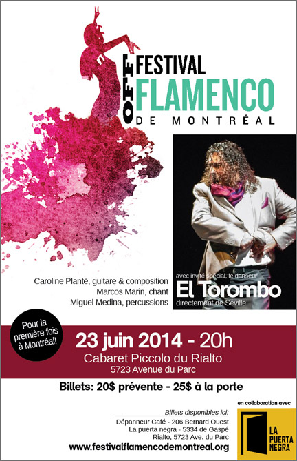 El Torombo - Off Festival Flamenco de Montréal