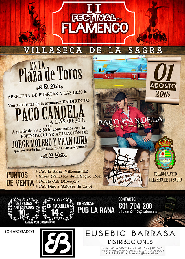 II Festival Flamenco Villaseca de la Sagra - Toledo