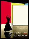 Carlos Saura puts the silhouette of a bailaora on the poster for the 14th Bienal de Flamenco de Sevilla.