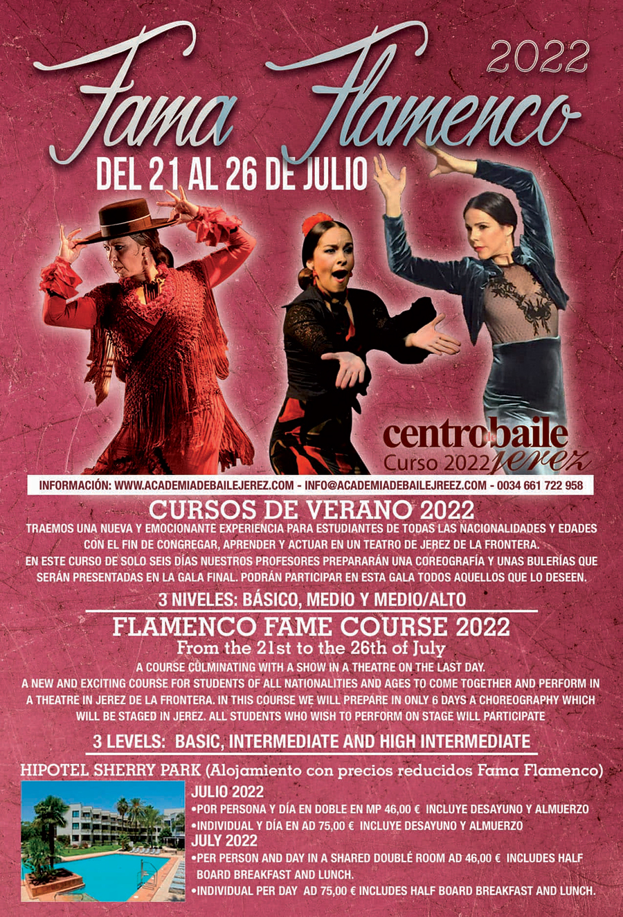 Cursos de Verano - Fama Flamenco