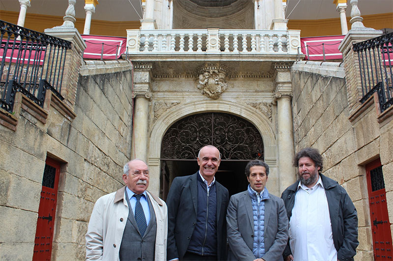 Antonio Zoido, Antonio Muñoz, Israel Galván, Pedro G. Romero