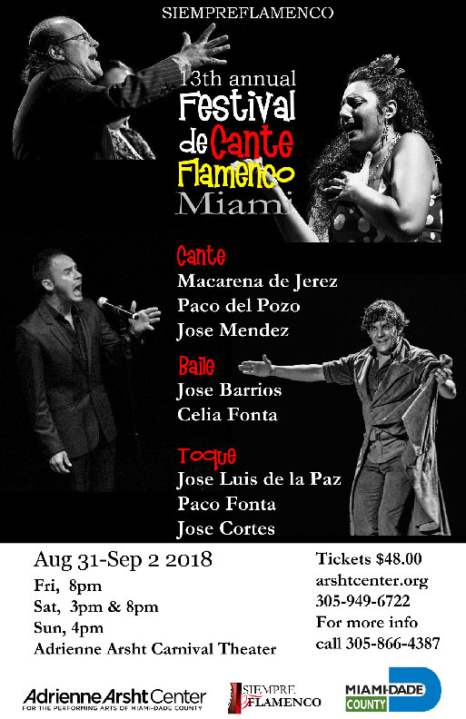Festival de Cante Flamenco de Miami