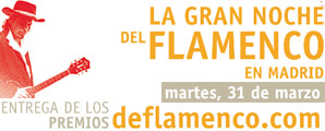 La gran noche del flamenco en Madrid. Raimundo Amador / Entrega de Premios DeFlamenco.com 2009