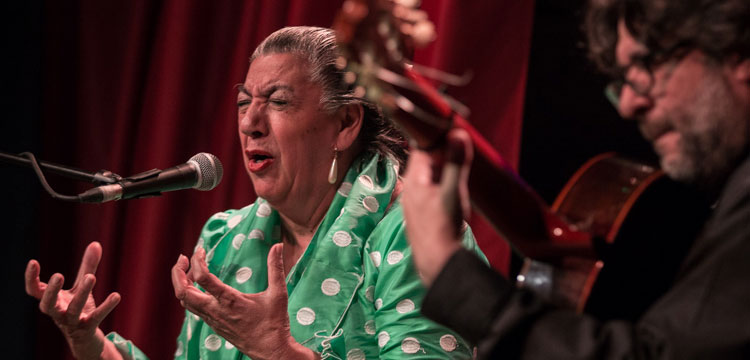 Juana la del Pipa & Manuel Parrilla en el Café Berlín