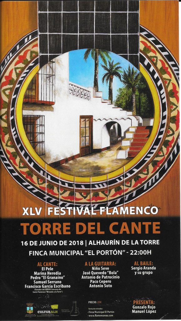 XLV Festival Flameco Torre del Cante
