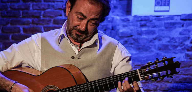José Antonio Rodríguez en el Círculo Flamenco de Madrid