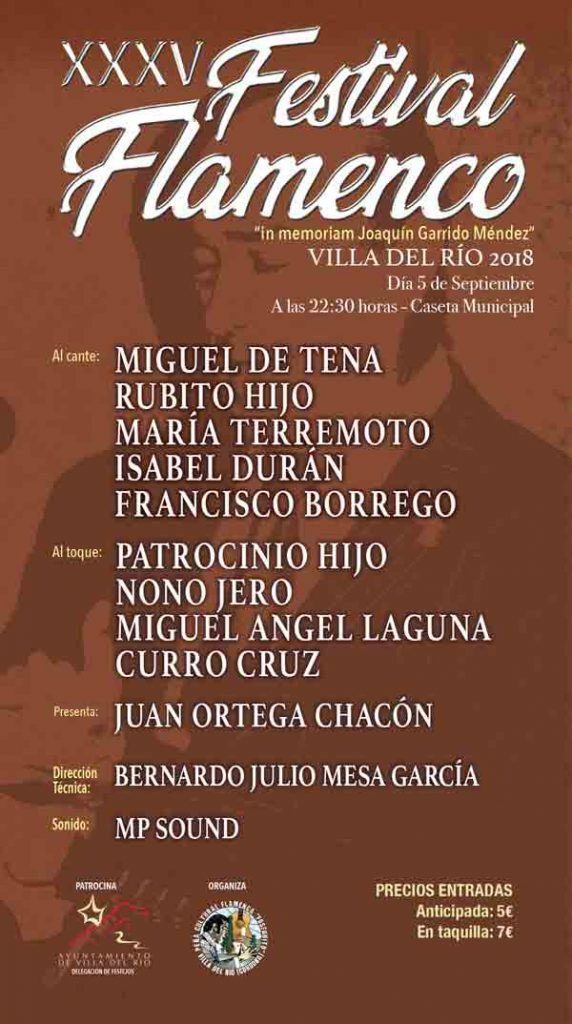 Festival Flamenco Villa del Rio