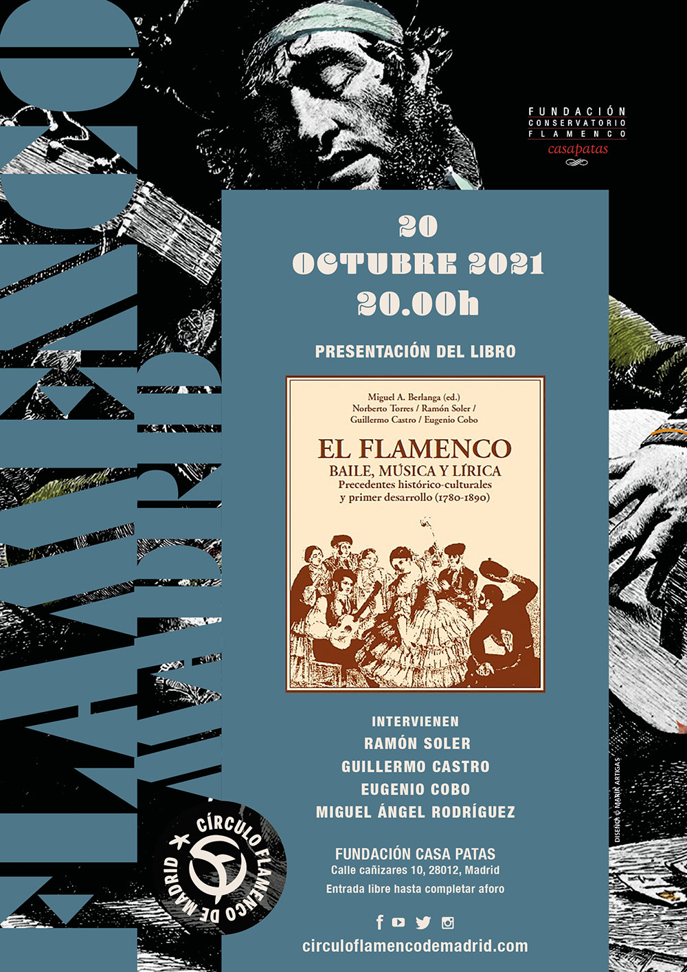libro El flamenco. Baile, música y lírica. Precedentes histórico-culturales y primer desarrollo (1780-1890)