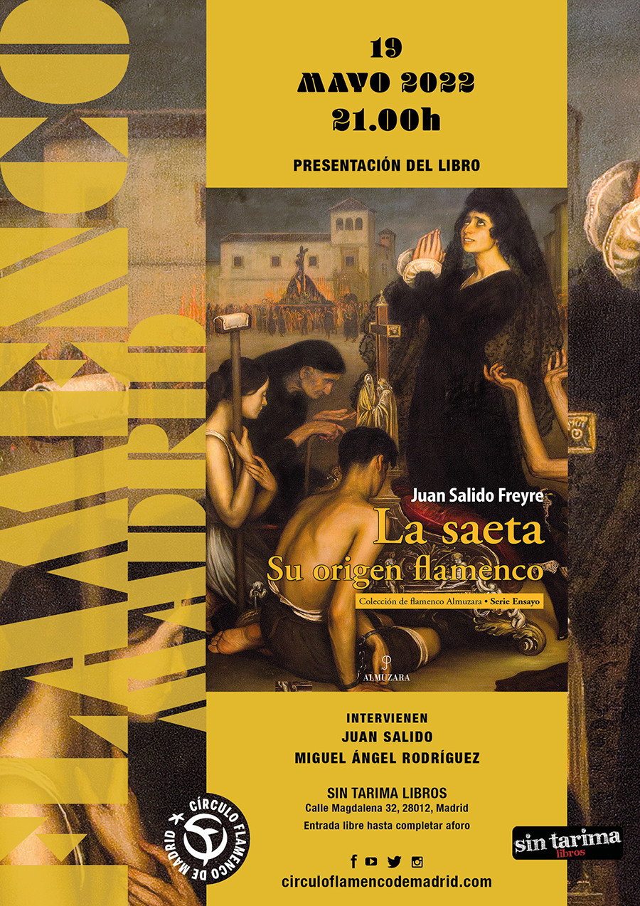 Presentación libro - LA SAETA - Círculo Flamenco de Madrid