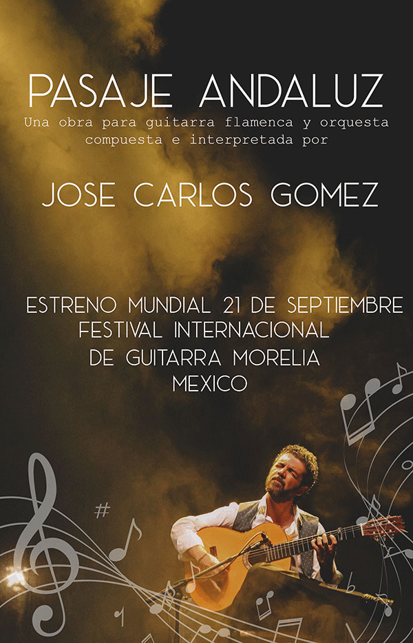 José Carlos Gómez - Festival Guitarra Morelia