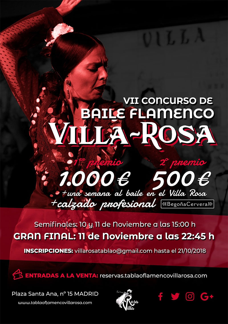 Concurso Baile Flamenco Villa Rosa