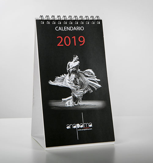 Calendario Flamenco 2019 Ana Palma