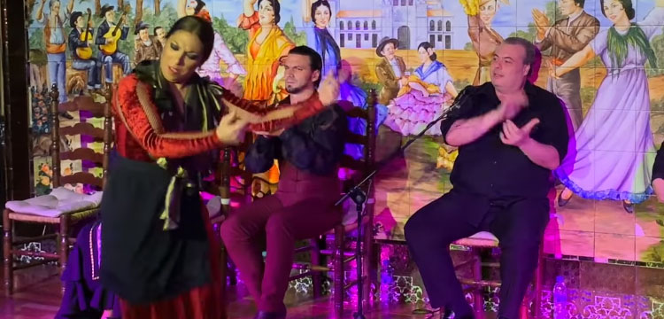 Fuensanta La Moneta en Tablao Villa Rosa