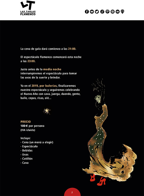 Nochevieja Flamenca Las Tablas