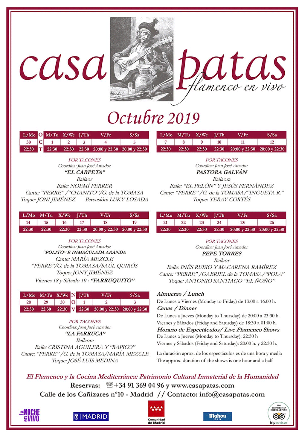 Casa Patas - Octubre 2019