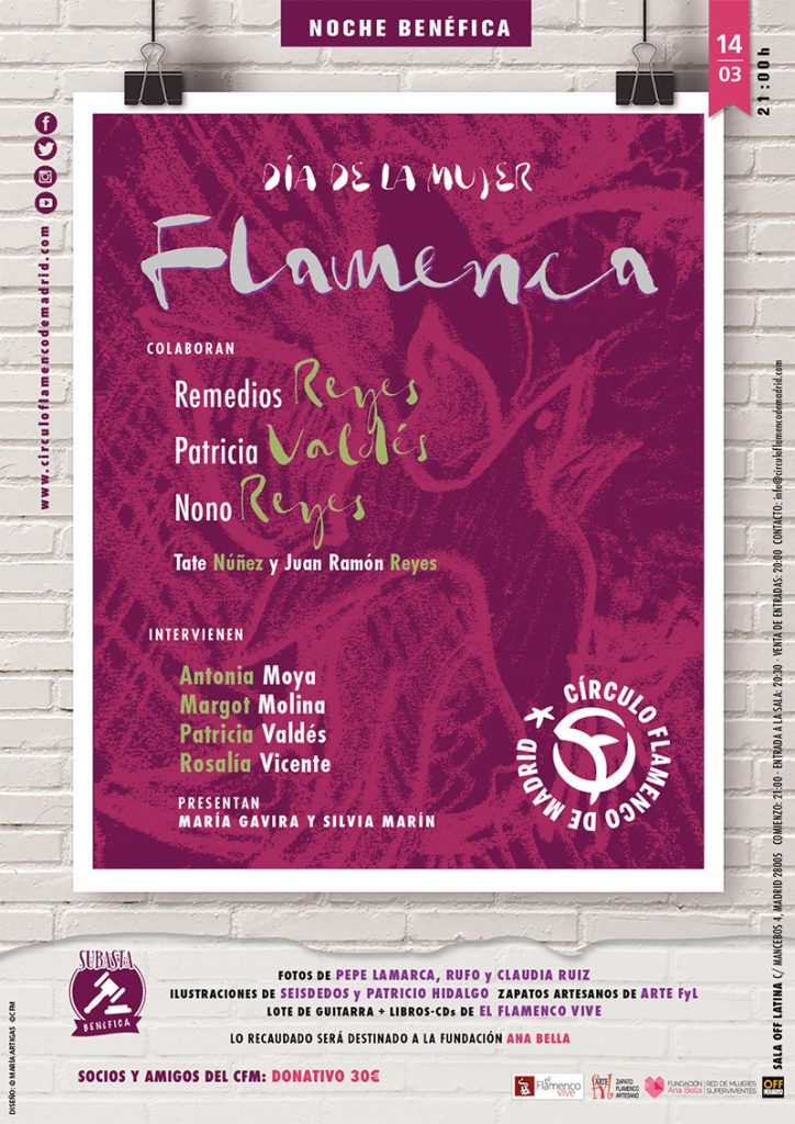 Día de la mujer flamenca en Círculo Flamenco Madrid
