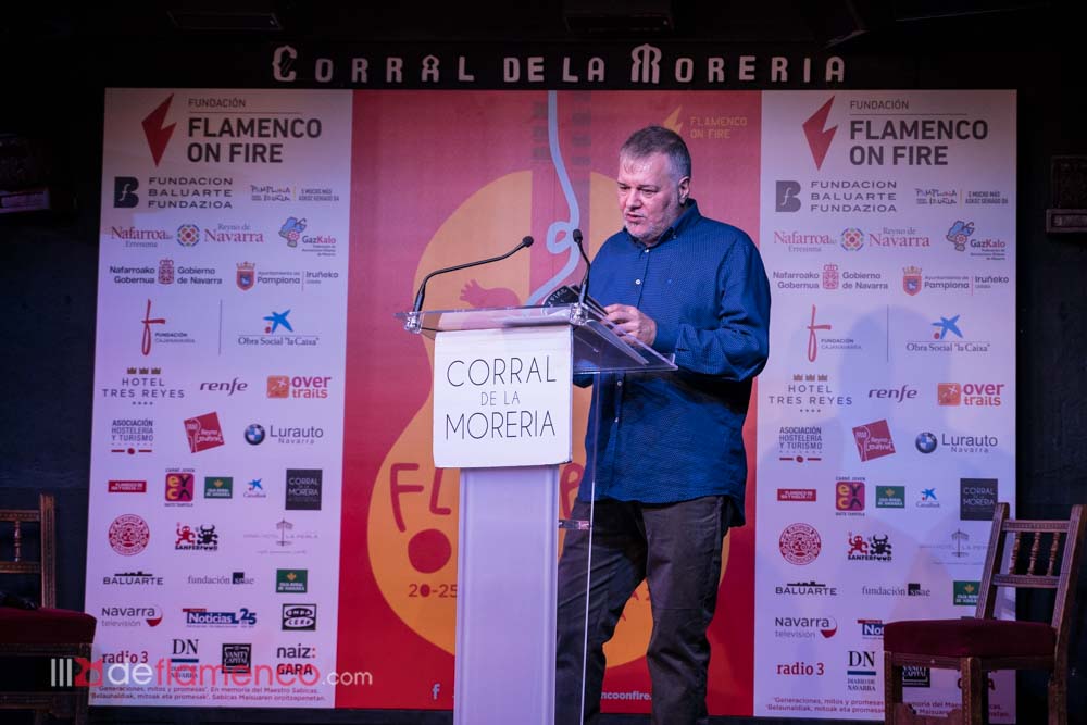 Miguel Morán, director Flamenco on fire