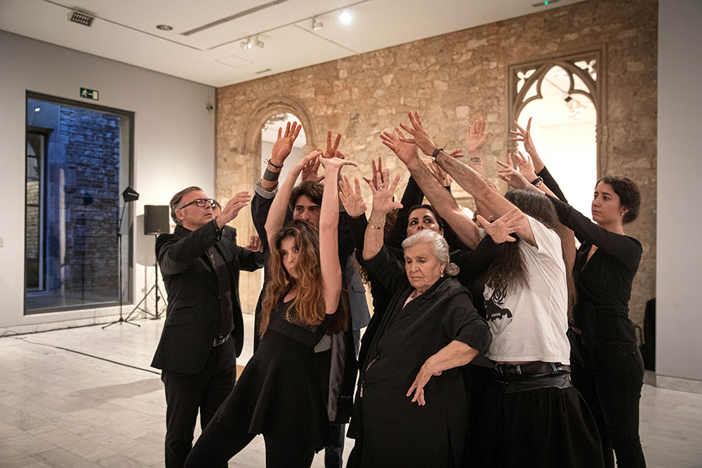 Performance Familia Morente - Meninas Museu Picasso - foto: David Airob