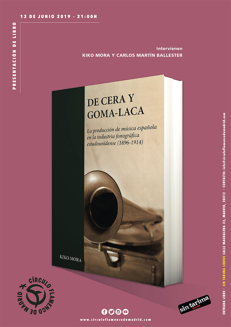 PRESENTACIÓN DEL LIBRO "DE CERA Y GOMA-LACA"
