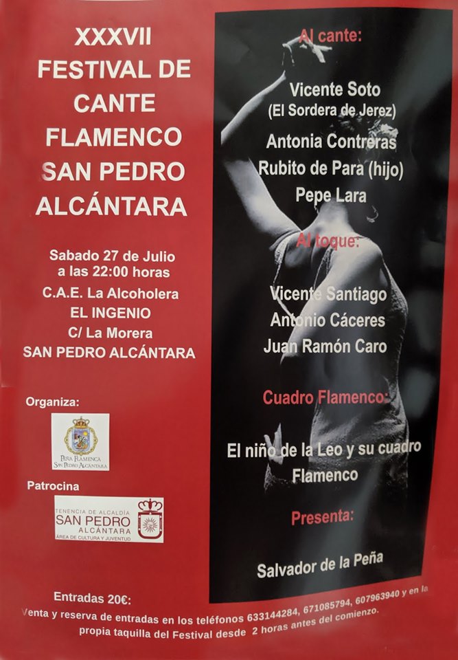 Festival de Cante Flamenco San Pedro de Alcántara