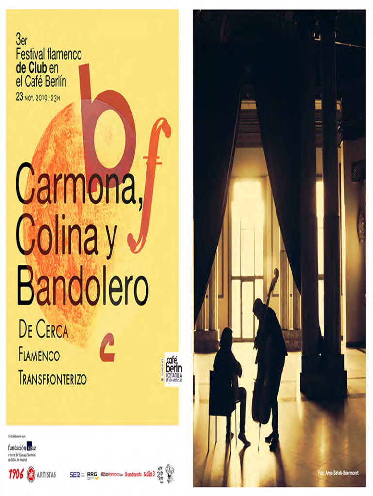De cerca - Carmona, Colina, Bandolero - Festival Flamenco de Club Café Berlín