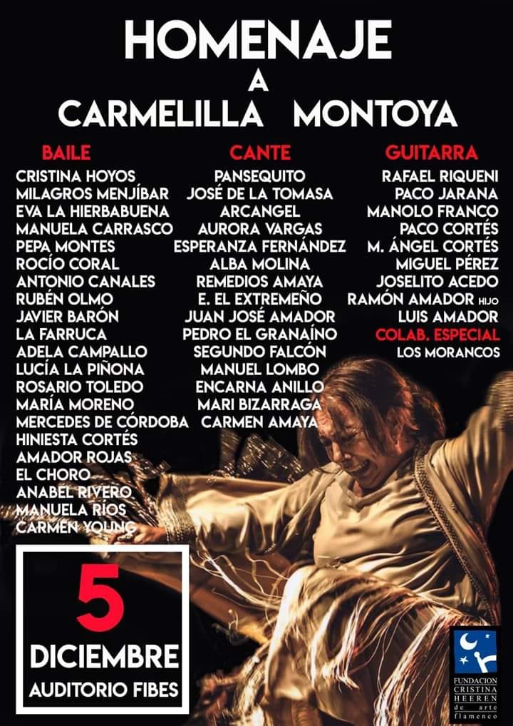 Homenaje a Carmelilla Montoya - Sevilla