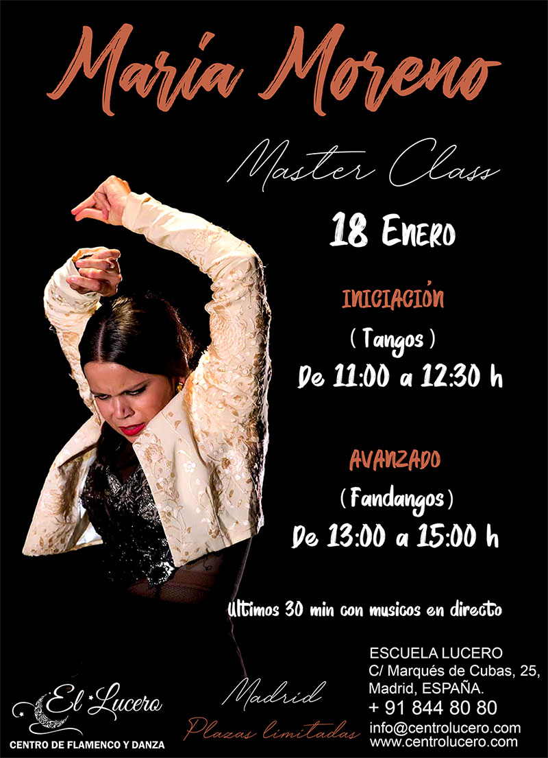 Maria Moreno - Master Class