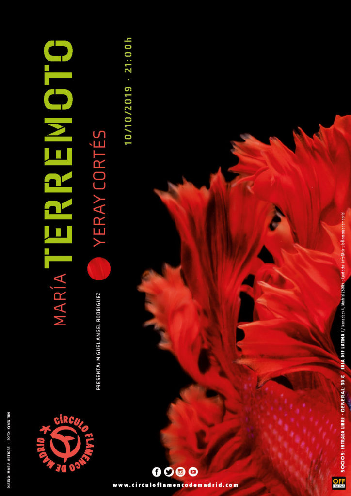 María Terremoto - Círculo Flamenco de Madrid