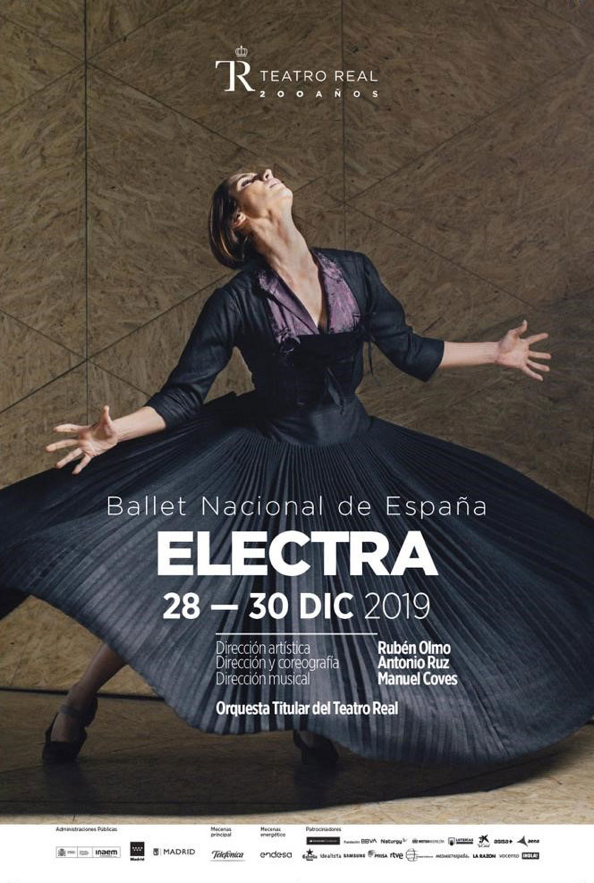 Llega ‘Electra’ del Ballet Nacional de España de Rubén Olmo al Teatro Real