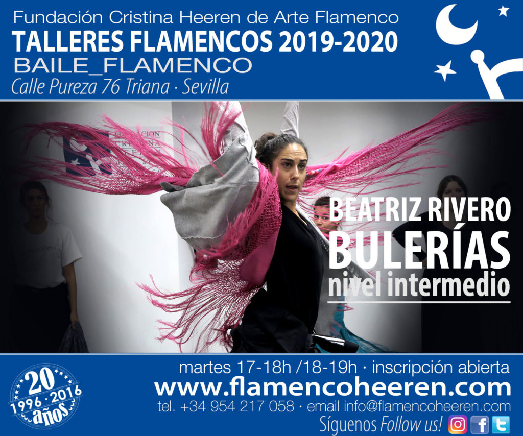 Beatriz Rivero - Bulerías - Talleres flamencos Fundación Cristina Heeren