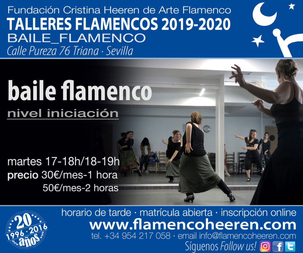 Baile Flamenco - Talleres flamencos Fundación Cristina Heeren