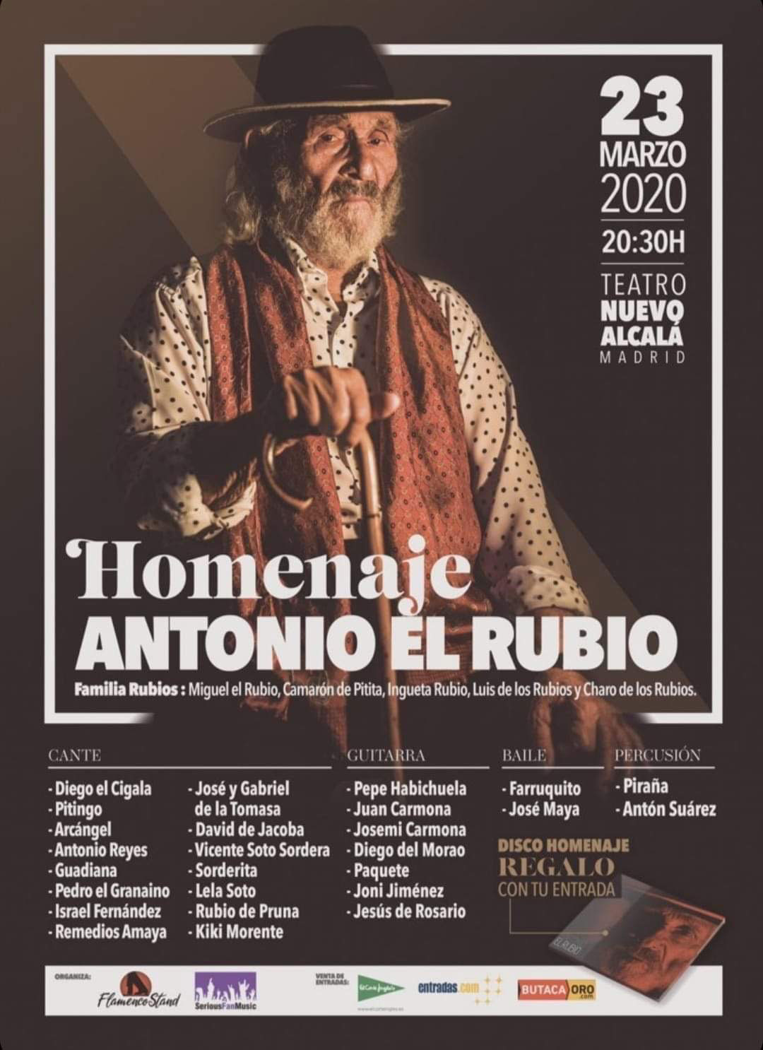 Homenaje a Antonio el Rubio