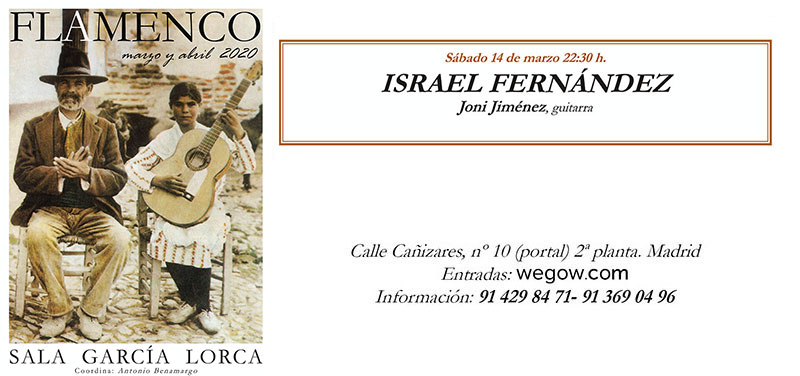 Israel Fernández - Sala García Lorca