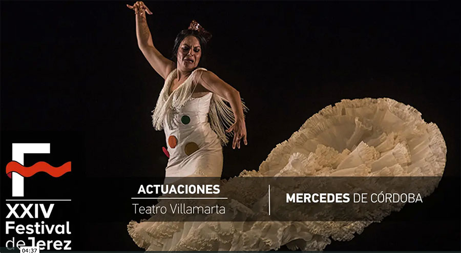 video Mercedes de Córdoba Festival de Jerez